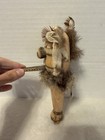 Vintage Kachina Doll Hand Carved Painted Wood Native American Wall Figure 8 5   