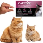 Capstar Nitenpyram 11 4mg - 6tablets- For Cats 2-25 Lbs 2027