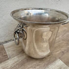 Vintage French Champagne Silverplate Ice Bucket Cooler Veuve Clicquot  19092414