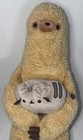 Gund Removable 2-in-1 Pusheen With 18 Inch Sloth Plush Small Grey Cat Hugger