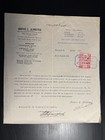 Lebanon - Error Opt Inverted Adpo Fiscal Revenue Stamp On Doc Beirut Usage 1921