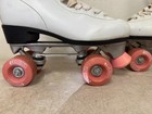 Vintage Chicago Roller Skates White Women Size 8 Men Urethane Wheels