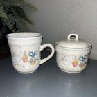International Marmalade Vintage Salt And Pepper Shaker Set With Cream And Sugar 