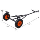 420lb Boat Trailer Dolly - 96 -116  Adjustable  16  Tires  Carbon Steel