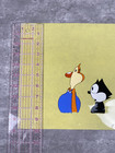 Felix The Cat Original Production Cel Rosco Profile Don Oriolo Cartoon 10x11 5