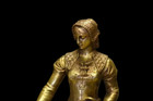 Antique French Gilt Bronze Sculpture By Adrien   tienne Gaudez 19th Century