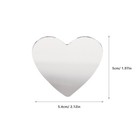 20 Pcs Circle Glass Mirrors Craft Mirrors Round Craft Mirror Tiles Bulk
