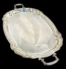 Camusso Peruvian Sterling Silver 925 Rectangular Handled Serving Tray Peru