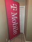 T-mobile 3x8ft  Vertical Retail   Trade Show Banner Display W  Carry Case