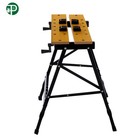 220lbs Folding Workbench workshop Tool Storage vise Garage Steel Work Table