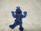 Vintage 1975 Imperial Blue Rubber Parachute Paratrooper Figure Toy Skydiver D80