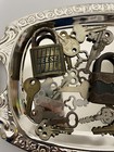 Old Lot Collection Vintage Antique Padlocks Locks Keys