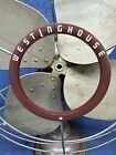 Vintage Westinghouse Oscillating Fan Y 4613 Tear Drop Base
