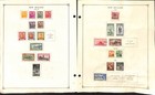 New Zealand Stamp Collection On 50 Scott International Pages  cm 