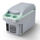 8l Electric Cooler   Warmer  12v Portable Car Refrigerator With Auto-lock Handle