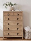 55mm 6 Pack Cupboard Cabinet Knobs  Zinc Alloy Black Solid Dresser Drawer Kno   