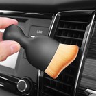 2pcs Car Interior Cleaning Soft Brush Instrument Panel Crevice Dust Removal Tool