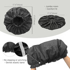 Super Jumbo Shower Cap     Comfortable Elastic Band  100  Waterproof Hair Cap F   