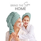 Luxury 100 Cotton Towel Set Highly Absorbent Soft Bath Hand Washcloths 6 Piece