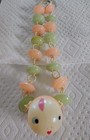 Antique Vintage Celluloid Doll Childs Rattle Toy Made In Japan  Rattle Works 