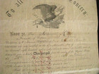Civil War Discharge Pennsylvania Gettysburg Crisis Pittsburg Volunteers