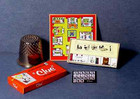 Dollhouse Miniature 1 12 Scale Clue Game 1950s Retro Dollhouse Board Game Toy