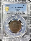 1896 Canada Large Cent Pcgs Ms63bn Lot g8705 Choice Unc  Far  6  Scarce Variety 