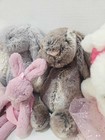 Jellycat Medium   Small Bashful Bunny Lot Of 8 Plush Stuffed Animal Toys