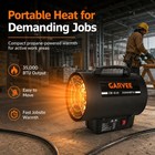 35 000 Btu Propane Forced Air Heater Portable High Output Gas Heater Space Heate