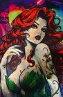Batman Day Blank 1 Bosskong Original Art Cover  1 1 Poison Ivy   Punchline 