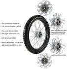 Front 19     Rear 16   Tire Rim Wheel For Crf100f Kx100 Crf150 Cr80 Pit Pro Bike
