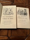 Antique Book Lot Beth Brown Wonderful World Of Dogs   Cats 1961 Vintage Stories