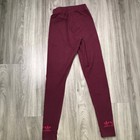 Adidas Originals Women   s Leggings Trefoil Small High Rise Logo Athletic Pants