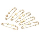 Decorative Pins For Clothing Fashion Safety Pins Simulation Pearl Safety
