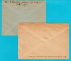 Latvia  2 Covers 1939 Riga With Machine Telephone Slogan Cancels