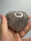 Large Blue Rose Quartz Heart Xl Polished Crystal Healing Stone
