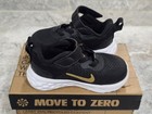 Nike Revolution 6 Nn Tdv Size 5c Toddler Shoes Black Gold Dd1094-002 New In Box
