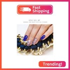 Jmeowio Semi Cured Gel Strips Nail Art Sticker Wrap Flower