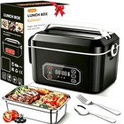 Cordless Electric Lunch Box Rechargeable Rapid Heated Lunch Box Food Warmer   l