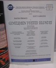 Gentlemen Prefer Blondes Theater Progam With Lucy Lawless   Faith Prince  2005