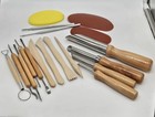 Professional Pottery   Clay Sculpting Shaping Tool Kit Lot 18pcs 