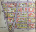 Original 1929 E belcher Hyde East New York Brooklyn Atlas Map 10  X 12 