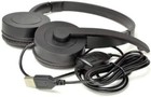  new  Usb On-ear Headset Fold-away Noise Canceling Microphone   Inline Controls
