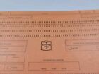 Vtg Ibm Punch Cards Union Bethlehem Steel Orange Mainframe 1970s Nos Lot Of 50