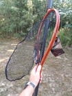 Netstaff Fishing Net And Staff  Telescoping Handle  Hanging Hook 