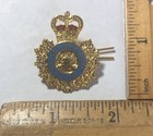 Vintage Obsolete Ontario Provincial Opp Canada Police Cap Hat Lapel Pin