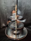 Vintage 1950 s Kromex 3-tier Chrome Serving Tray Euc Retro Midcentury Modern Mcm