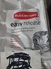 Rubbermaid White Easy Release Ice Cube Tray 2 Pieces New Dishwasher Safe