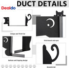 Peeping Cat Metal Bookends Set Of 2 Cute Book Ends For Shelves Decorative Booksh