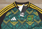 Adidas Jamaica Reggae Boyz National Team Aeroready Soccer Jersey Size Youth S
